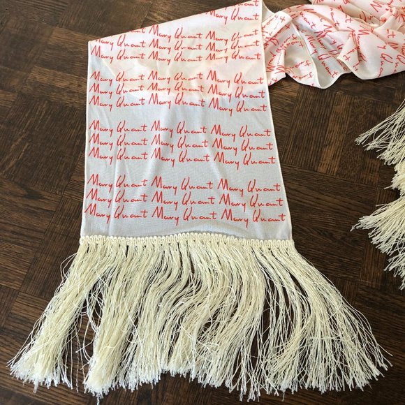 Vintage 60's Mary Quant Oblong Scarf - AUTHENTIC - Picture 4 of 5